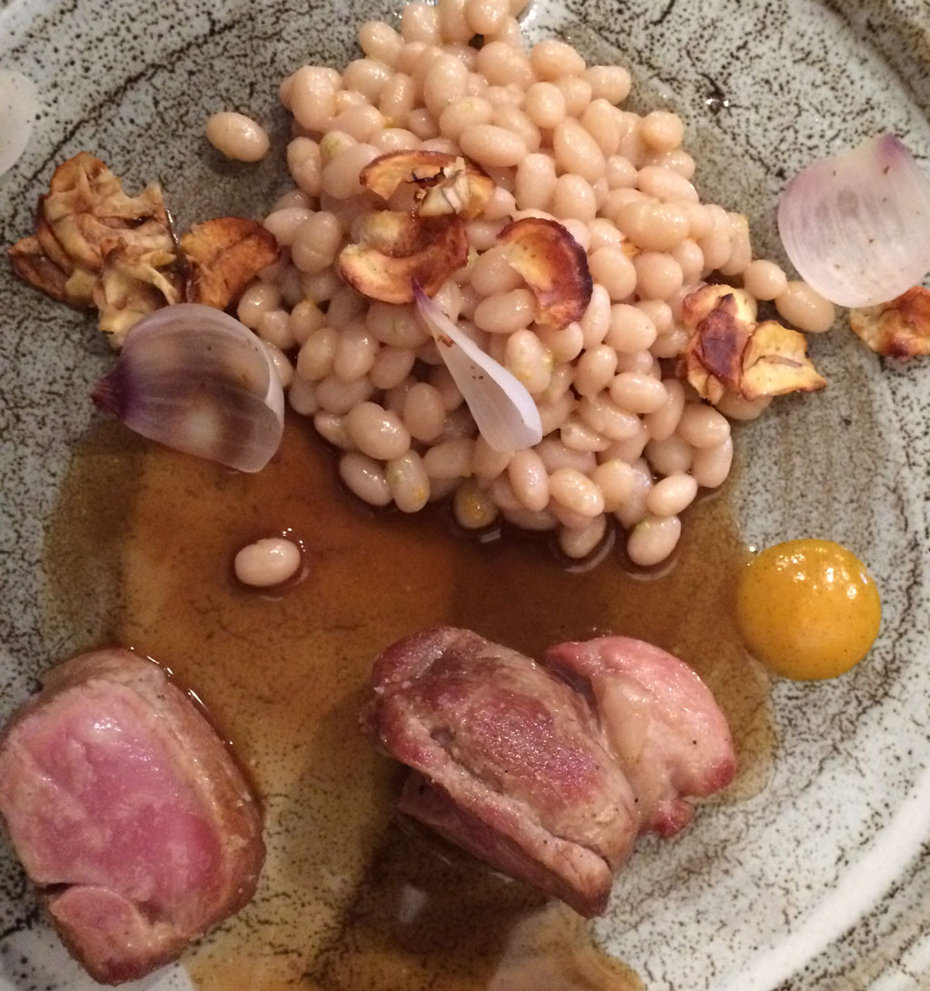 White beans with pork