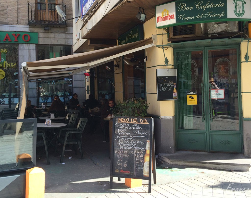 Menu del dia for 8 euro!