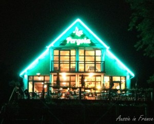 The other neon-lit Pergola