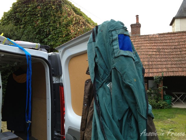 Mr B.'s protective overalls