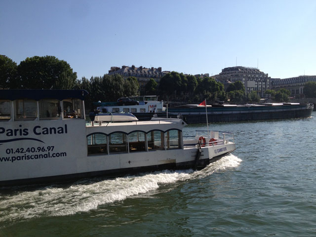 A Paris Canal boat