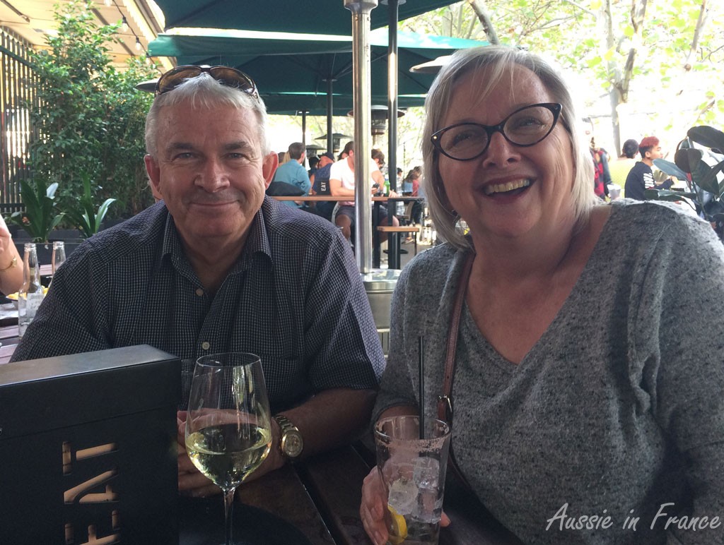 Irene and Paul, who kindly gave us hospitality in Melbourne