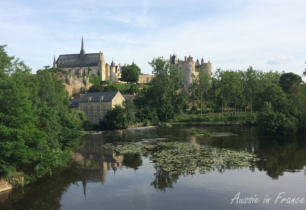 Montreuil Bellay from the bridge