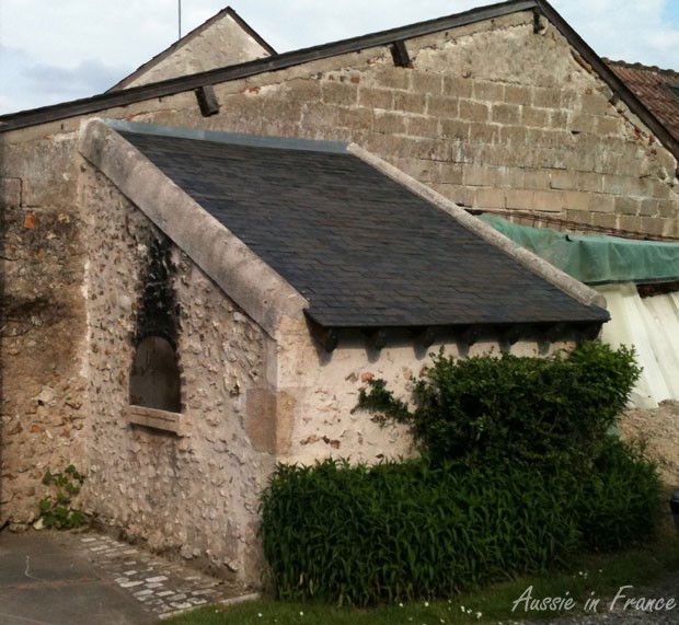 The bread oven the rest of the year