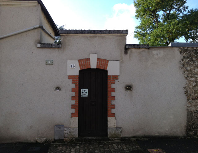 Une porte de jardin