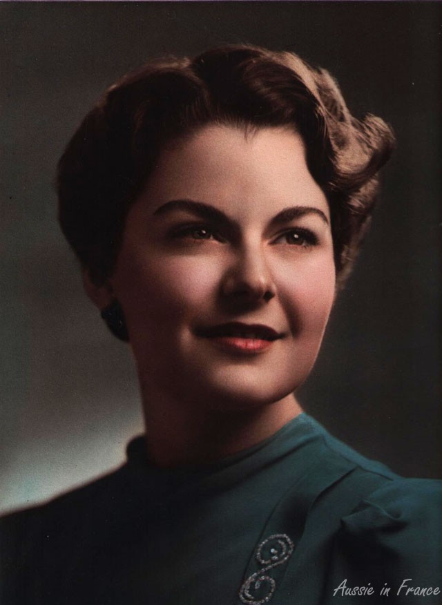 Portrait of my mother during her Canberra years