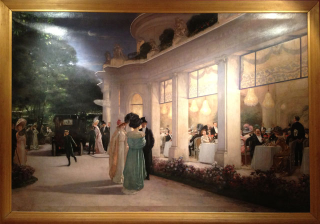 Soirée at the Pré-Catalan by Henri Gervex