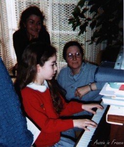 Proud mums at a musical afternoon