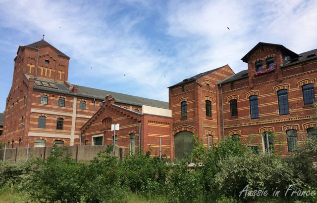 Red-brick factory converted into flats