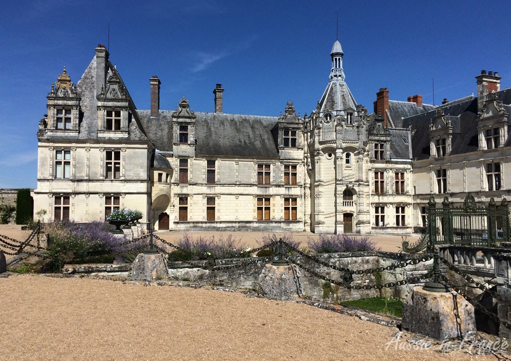 The Renaissance wing of the château