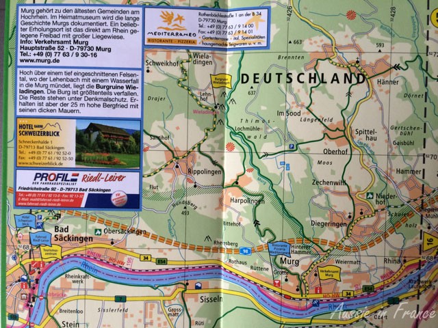 Rhein-Radweg 2 Radwander Karte www.schwalbe.com