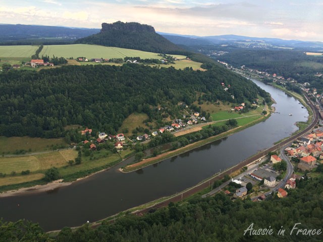 Right view from the loop in the Elbe