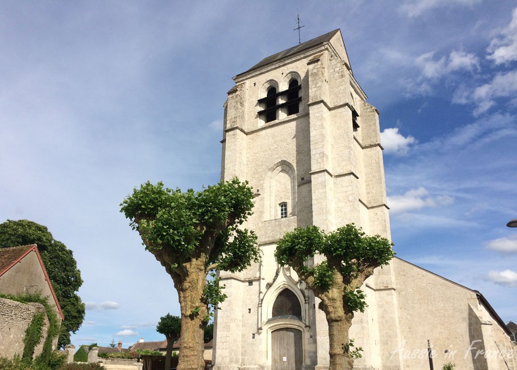 The church in Sainte-Claude-de-Diray