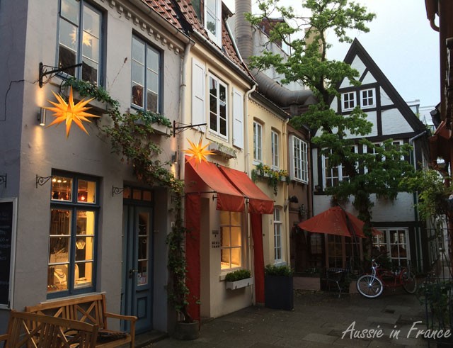 Typical street in the Schnoor district