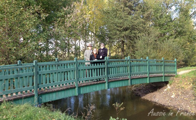 Lors d'une promenade le dimanche à Chouzy avec nos amis