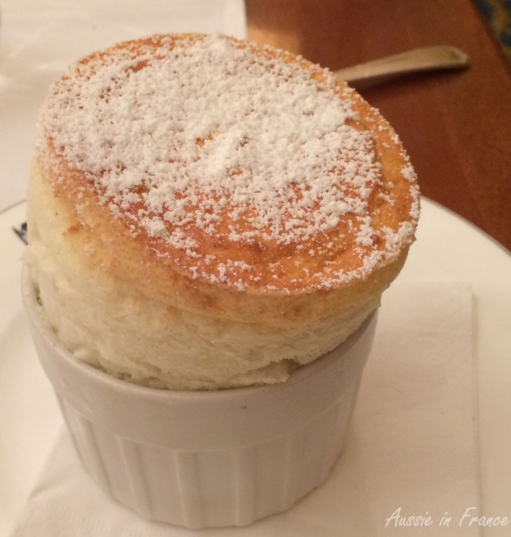 Jean Michel's enticing vanilla soufflé