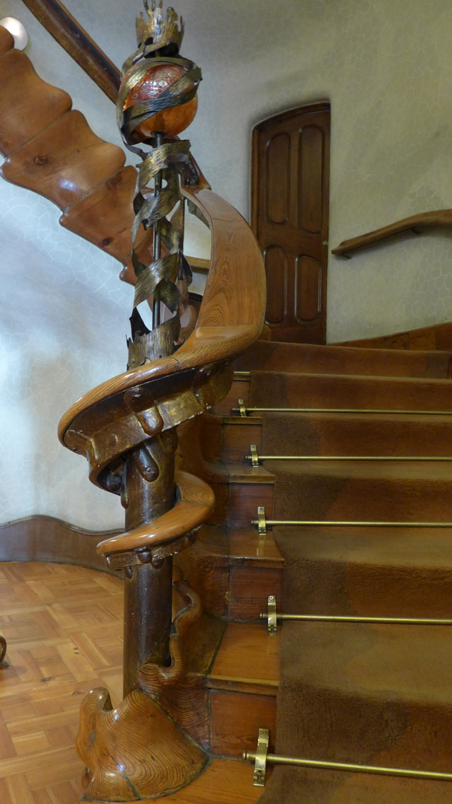 One of the beautiful staircases