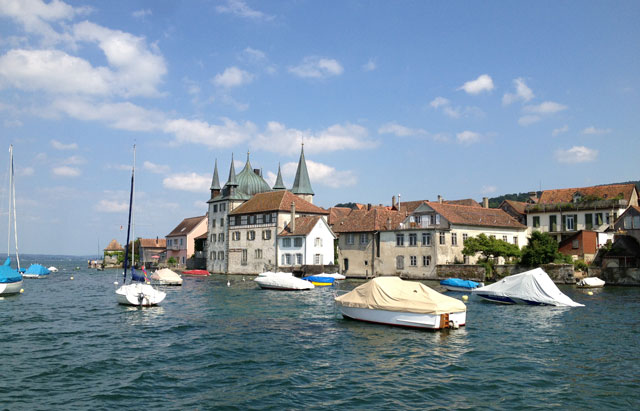 Steckborn from the ferry