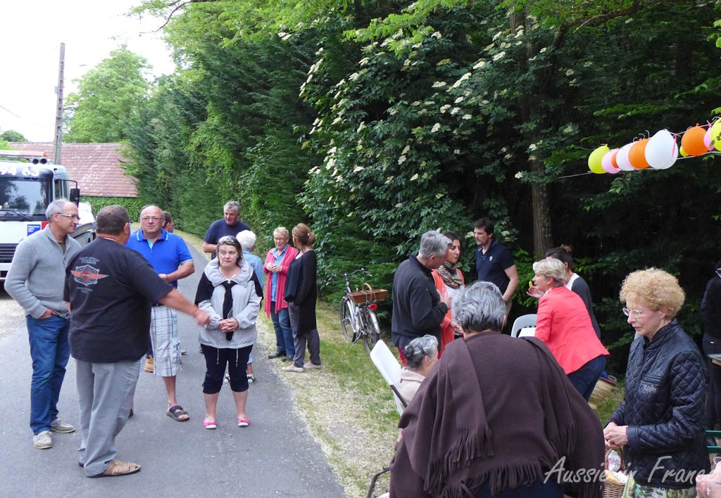The party soon moved into the street