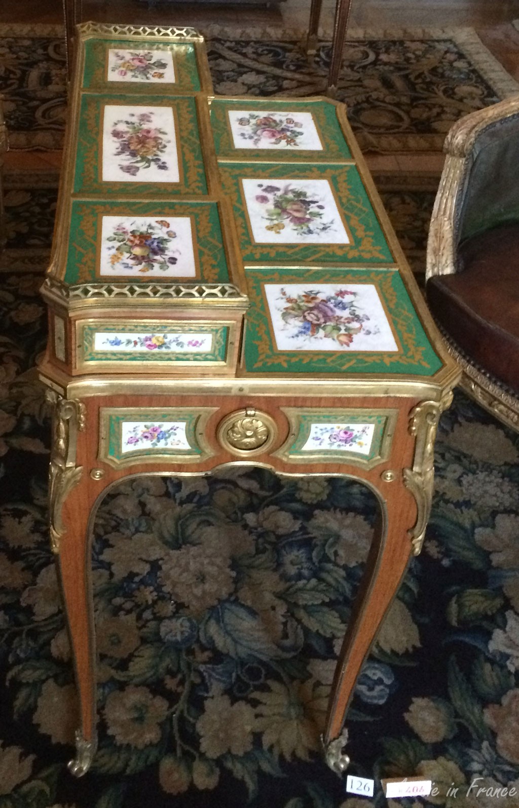 Beautiful enamel table