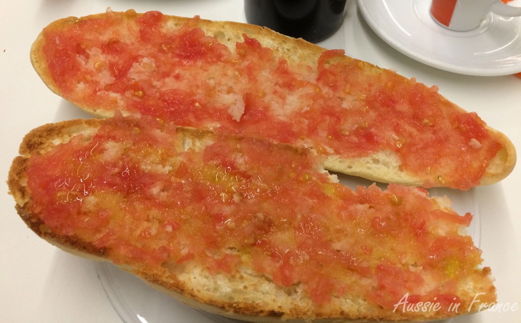 Tostada tomate