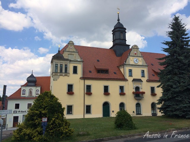 Town hall in Lommatzsch