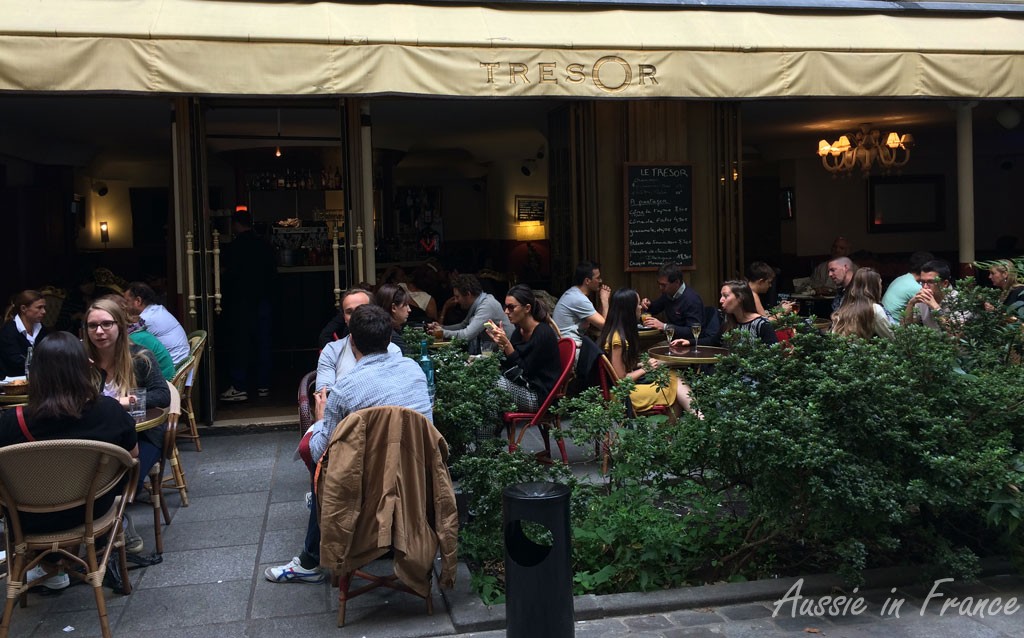 Tapas at Trésor in rue Trésor