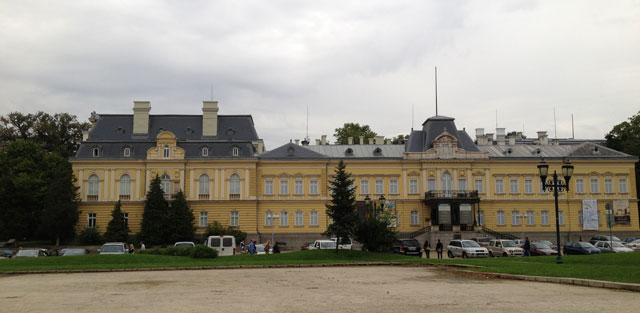 The former tzar's palace, now the National Art Gallery