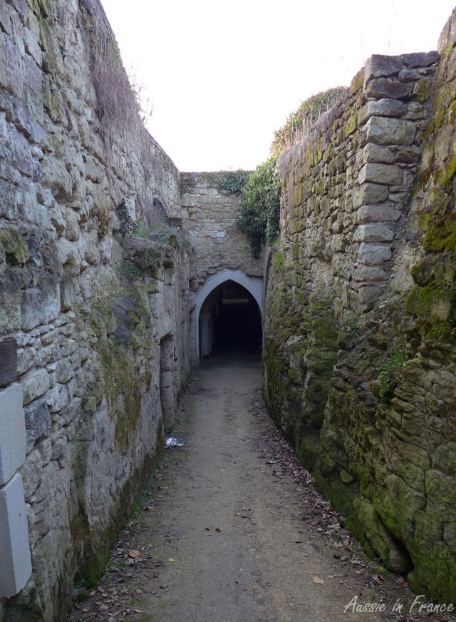 The tunnel on our cycle bath