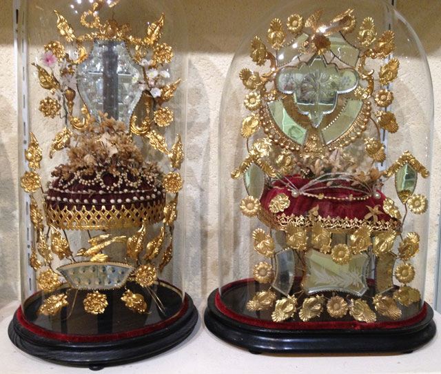 Bridal globes or cloches