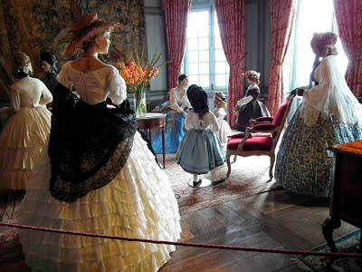 Costume exhibition at Ussé - photograph by Loire Valley Time Travel