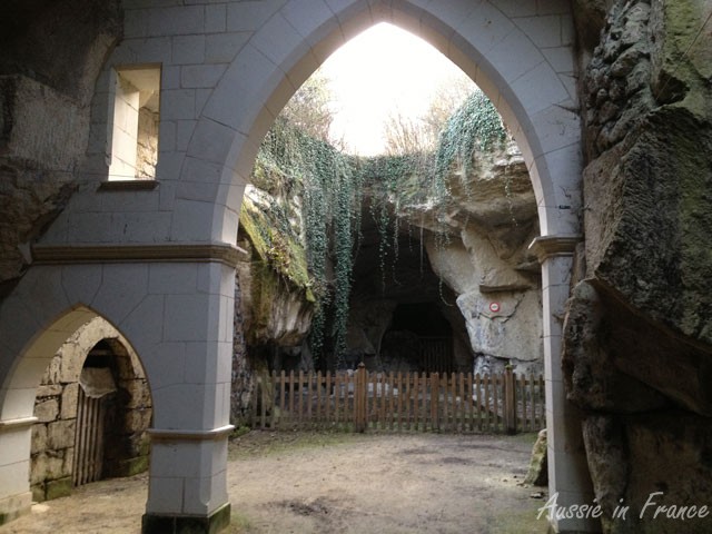 Subsidence has endangered some of the caves