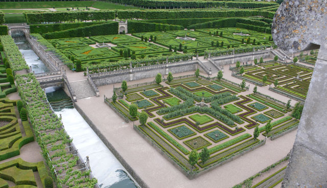 Villandry gardens