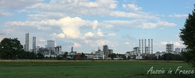 Wacker chemical refinery, mostly connected with silicone