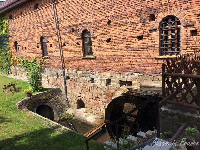 Griebo waterwheel built in about 1845