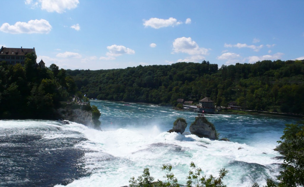 Sunday’s Travel Photos – Rheinfall near Schaffhausen in Switzerland